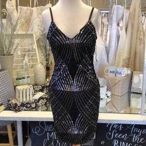 Sequin Cocktail Dress